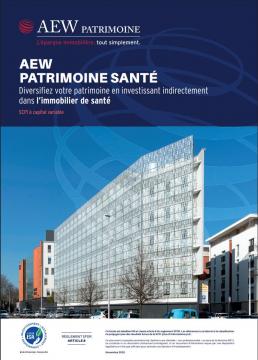 Plaquette Commerciale AEW Patrimoine Santé - Nov 2025